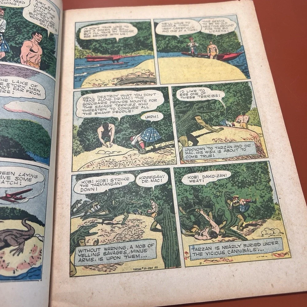 Tarzan #51  VG+  Dell December Lex Barker Comic